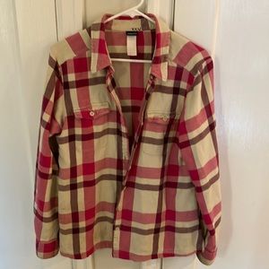 Patagonia women’s flannel size 12